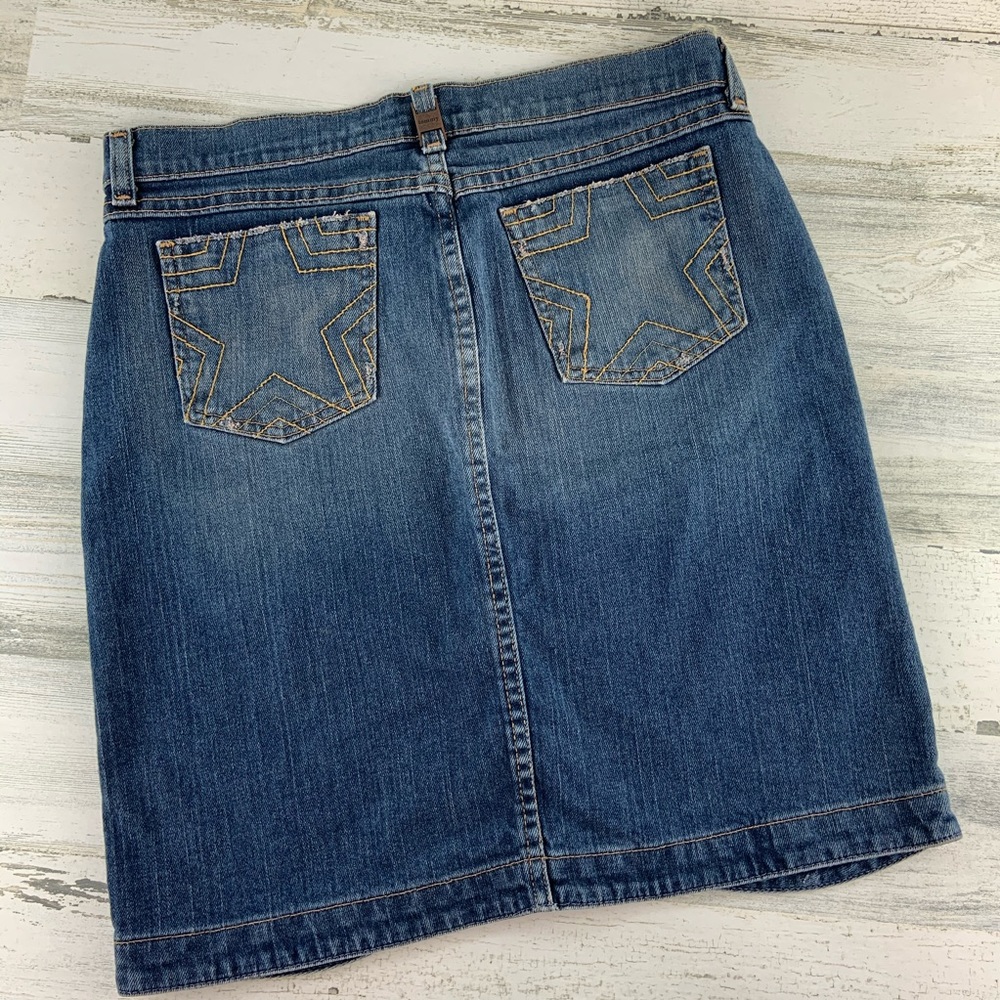 TOMMY HILFIGER Blue Denim Jean Skirt Size JR 5